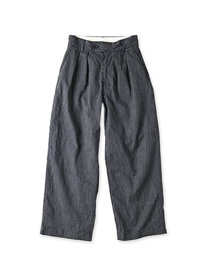 Indigo Cook Serge Charlotte Baggy Hickory