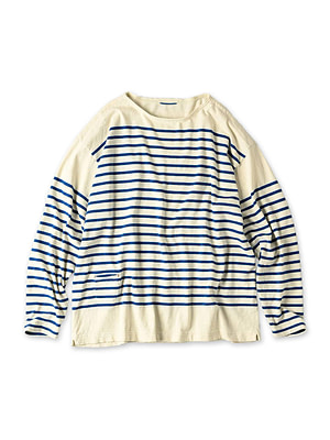 Basque 908 Shirt (Size 3, 4, 5) Kinari x Blue