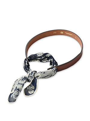 Scarf Belt Brown