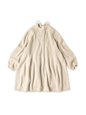 Yak Merino Tunic Bone White Top