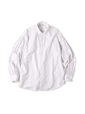 Supima OX Petit Collar Long Sleeve Coupé Shirt White