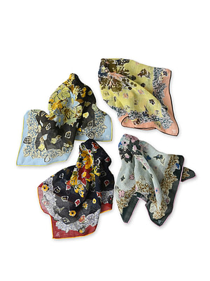 Gauze Flower Bouquet Aya Bandana