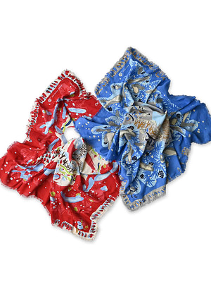 Supima Aya Snowman Noel Furoshiki