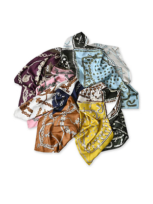 Silk Bandana Offcuts Stole