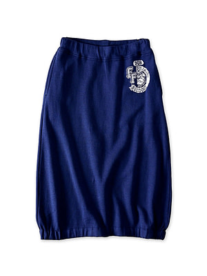 Smooth Skirt Light Navy