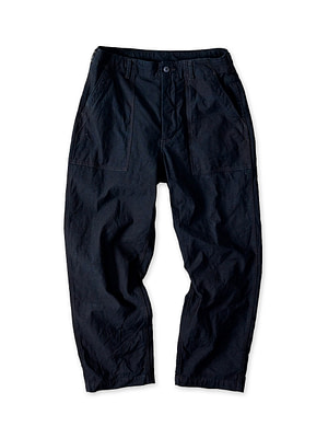 Indigo Back Satin 908 Baker Pants