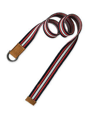 Indigo Regiment Knit Belt