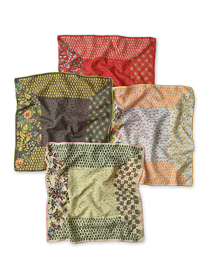 Supima Aya Patch Flower Bandana