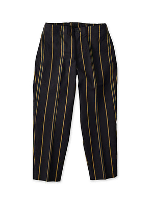 Gabardine Bulltile Sabrina Slacks Regiment Stripes