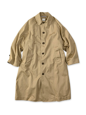 Double Thread Chino 908 Soutien Collar Coat Half Milled Rice