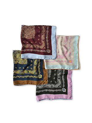 Silk Paisley Big Bandana