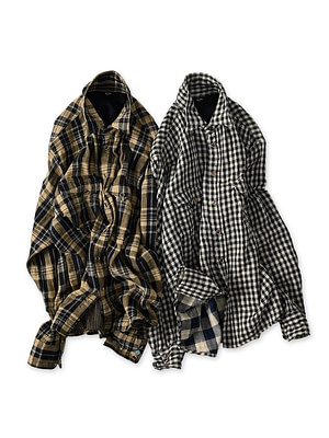 Indigo Double Woven 908 Ocean Eastern Shirt