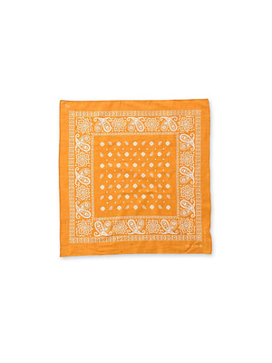 Tapet Cross Paisley Bandana Orange
