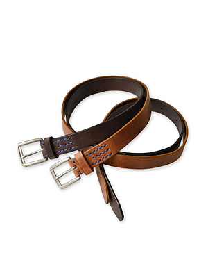 Montana Vintage Leather Belt Narrow