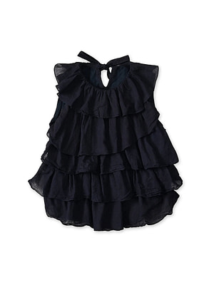 Indigo Tenjiku x Gauze Frill Camisole