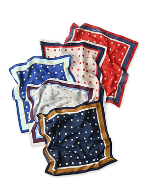 Supima Aya Polka Dot Bandana