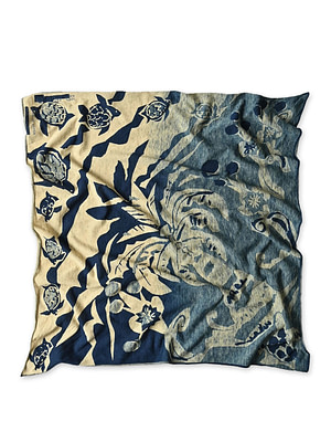 Indigo Tenjiku LeiLei Bandana