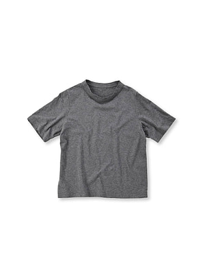 Top Dozume Tenjiku Cotton 45 Star T-shirt (Women's) Kageiro Gray Top