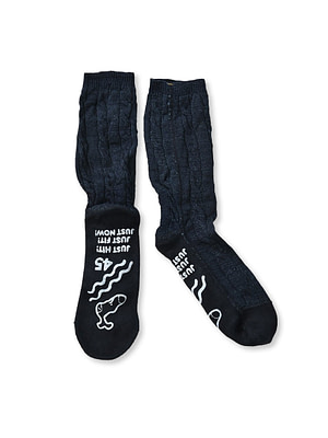 Kageiro Nando Yorimoku Cable Knitsew Socks Kageiro Nando Moku