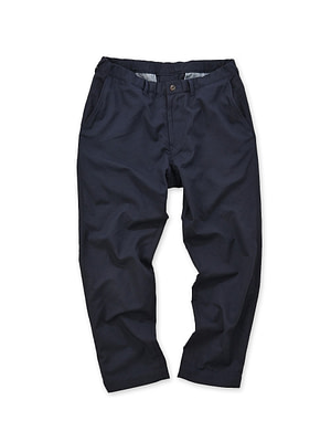 Washer Wool Easy Slacks MEN Navy