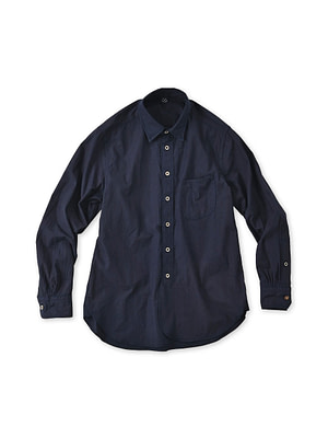 Indigo Supima Organic Baptiste 908 Loafer Shirt Indigo