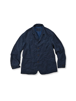 Indigo Linen 908 Jacket MEN Indigo