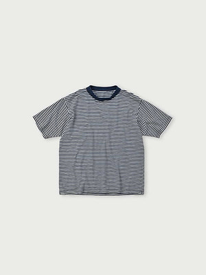 Indigo 908 4545 Stripe Ocean T-shirt