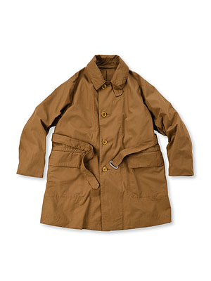 Cotton Weather 908 Half Coat Sand Beige