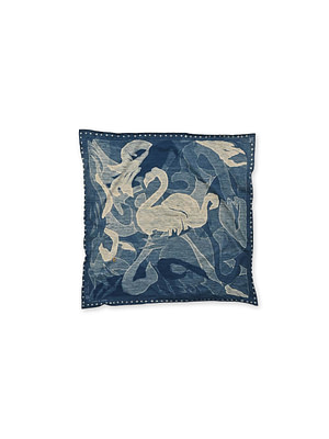 Indigo Tenjiku Flamingway Bandana Indigo