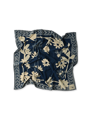 Indigo Tenjiku Margaret Bandana Indigo