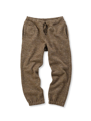 Wool Cotton Urake 908 Sweat Pants Khaki Top