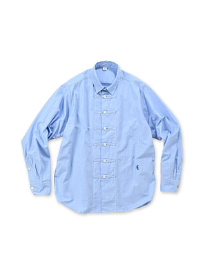 Supima Oxford 908 8 Knot Shirt Saxe Chambray