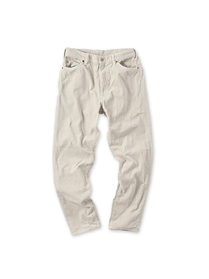 12 Wale Corduroy 908 5-pockets Pants Antique White