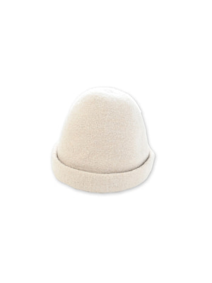 Boiled Tyrolean Hat Off White Top