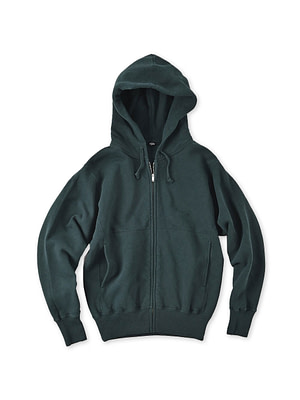 Urake 908 Zip Hoodie Dark Green