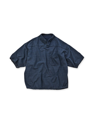 Indigo Dekoboko Tenjiku Outer T-shirt Indigo