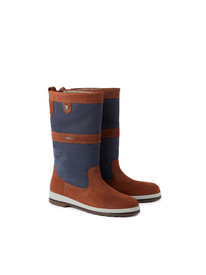 Dubarry Ultima Sailing Boots Navy/Brown