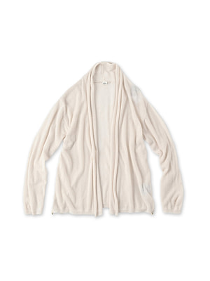 Feather Cashmere Cache-coeur Off White