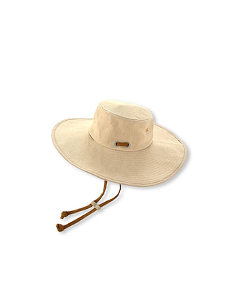 Canvas No.4 Wide Brim Hat Panama