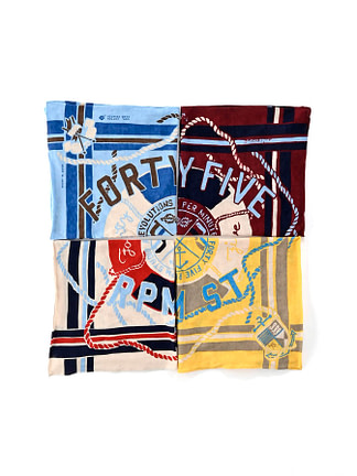 Tenjiku Cotton Tricolor Swim Ring Bandana