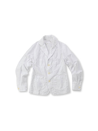 Supima Organic Cotton Batiste 908 Shirt Jacket (WOMEN) White