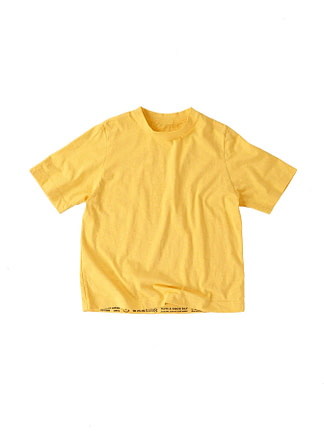 Zimba Cotton 45 Star T-shirt yellow