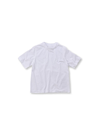 Dozume Tenjiku Cotton 45 Star T-shirt Pearl White