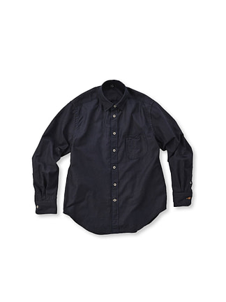 Indigo Supima Cotton OX 908 Loafer Shirt Indigo 45 Nou