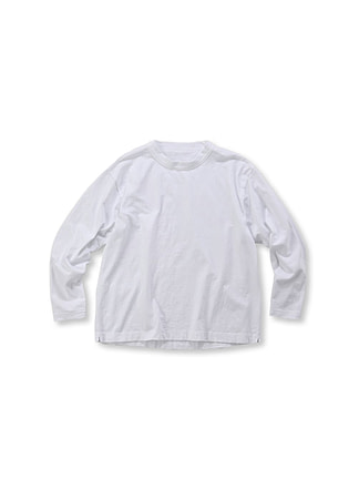 Dozume Tenjiku Cotton 908 Ocean T-shirt Pearl White