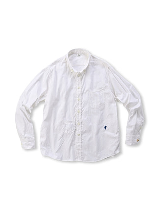 Usu Cotton Ox 908 Ocean Shirt White