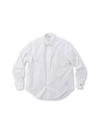 No.180 3 Ply Cotton 908 Loafer Shirt White