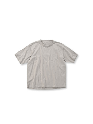 Dozume Tenjiku Cotton 908 Ocean T-shirt Sandy Gray