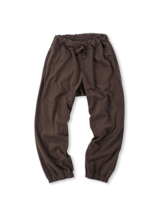 Dekoboko Tenjiku Cotton 908 Sweat Pants (Size 1, 2) Dark Brown