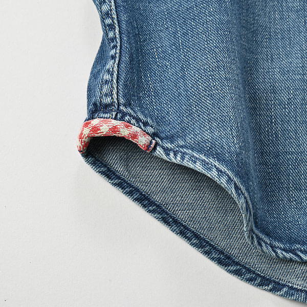 Indigo 45 Petite Denim 908 Eastern Shirt Zyu Detail